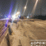Перевернувшийся грузовик с бревнами перекрыл въезд в Ачинск - AchCity.Com