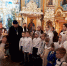 Всенощное бдение на праздник Рождества Христова завершилось колядками в исполнении воспитанников воскресной школы 1 - Ачинское благочиние