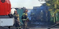 В переулке Новосибирском от огня пострадали два дома - Газета Город А