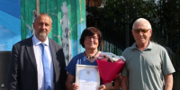 Семья Шкуратовых из села Лапшиха награждена медалью «За любовь и верность». - Ачинский район