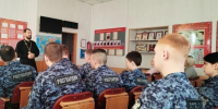 Священник встретился с военнослужащими Росгвардии 1 - Ачинское благочиние