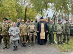 Ачинский священник принял участие в открытии патриотического штаба 1